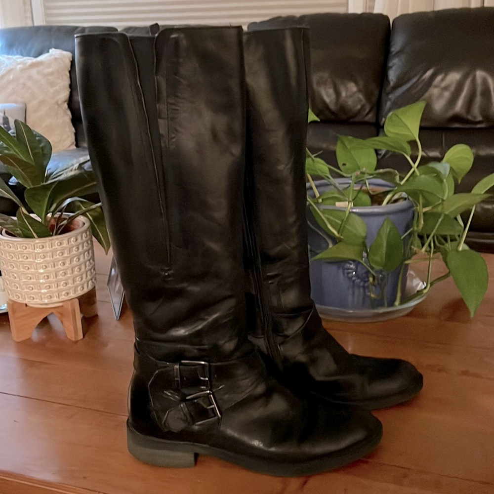 Just below the knee boots.